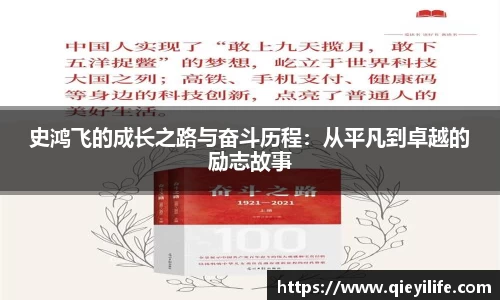 史鸿飞的成长之路与奋斗历程：从平凡到卓越的励志故事